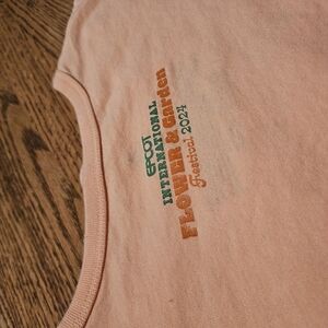 Epcot Flower & Garden Festival 2021 Peach T-Shirt